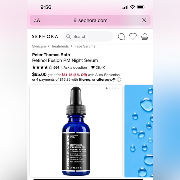 Brand new sealed Peter Thomas Roth Retinol Fusion PM Night Serum - Picture 5 of 5